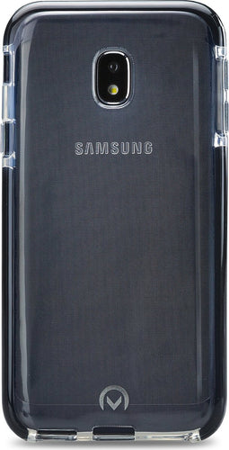 Mobilize Hoesje geschikt voor Samsung Galaxy J5 (2017) Telefoonhoesje Hardcase | Mobilize Shatterproof Backcover Shockproof | Schokbestendig Galaxy J5 (2017) Telefoonhoesje | Anti Shock Proof - Transparant / Zwart