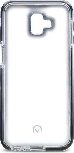 Mobilize Hoesje geschikt voor Samsung Galaxy J6 (2018) Telefoonhoesje Hardcase | Mobilize Shatterproof Backcover Shockproof | Schokbestendig Galaxy J6 (2018) Telefoonhoesje | Anti Shock Proof - Transparant / Zwart