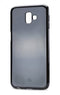 Mobilize Hoesje geschikt voor Samsung Galaxy J6 Plus Telefoonhoesje Flexibel TPU | Mobilize Gelly Backcover | Galaxy J6 Plus Case | Back Cover - Zwart