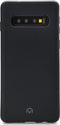 Mobilize Hoesje geschikt voor Samsung Galaxy S10 Telefoonhoesje Flexibel TPU | Mobilize Rubber Gelly Backcover | Galaxy S10 Case | Back Cover - Matt Black | Zwart