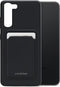 Mobilize Hoesje geschikt voor Samsung Galaxy S23 Telefoonhoesje met Kaarthouder Flexibel TPU | Mobilize Rubber Gelly Card Backcover met Pasjeshouder | Kaarthouder voor 1 Pasje | backcover Hoesje voor Pinpas / OV Kaart / Rijbewijs - Matt Black | Zwart