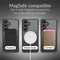 Mobilize Hoesje geschikt voor Samsung Galaxy S24 Ultra MagSafe Telefoonhoesje Hardcase | Mobilize Hybrid Backcover Shockproof | Geschikt voor MagSafe | Geschikt voor Draadloos Opladen met Magnetische Ring | MagSafe Case - Zwart