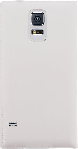 Mobilize Hoesje geschikt voor Samsung Galaxy S5 Mini Telefoonhoesje | Mobilize S-View Backcover | Galaxy S5 Mini Case | Back Cover - Wit