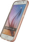 Mobilize Hoesje geschikt voor Samsung Galaxy S6 Telefoonhoesje Flexibel TPU | Mobilize Gelly Plus Backcover | Galaxy S6 Case | Back Cover - Transparant / Roségoud