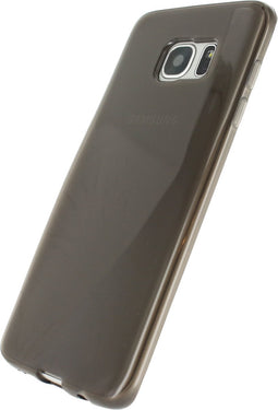 Mobilize Hoesje geschikt voor Samsung Galaxy S7 Edge Telefoonhoesje Flexibel TPU | Mobilize Gelly Backcover | Galaxy S7 Edge Case | Back Cover - Smokey Grey | Grijs