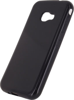 Mobilize Hoesje geschikt voor Samsung Galaxy Xcover 4 Telefoonhoesje Flexibel TPU | Mobilize Gelly Backcover | Galaxy Xcover 4 Case | Back Cover - Zwart