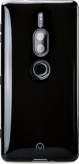 Mobilize Hoesje geschikt voor Sony Xperia XZ2 Premium Telefoonhoesje Flexibel TPU | Mobilize Gelly Backcover | Xperia XZ2 Premium Case | Back Cover - Zwart