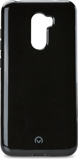 Mobilize Hoesje geschikt voor Xiaomi Pocophone F1 Telefoonhoesje Flexibel TPU | Mobilize Gelly Backcover | Pocophone F1 Case | Back Cover - Zwart