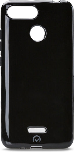 Mobilize Hoesje geschikt voor Xiaomi Redmi 6 Telefoonhoesje Flexibel TPU | Mobilize Gelly Backcover | Redmi 6 Case | Back Cover - Zwart