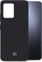 Mobilize Hoesje geschikt voor Xiaomi Redmi Note 12 Telefoonhoesje Flexibel TPU | Mobilize Rubber Gelly Backcover | Redmi Note 12 Case | Back Cover - Matt Black | Zwart