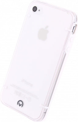 Mobilize Hybrid Case Transparant Apple iPhone 4/4S White