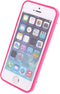 Mobilize Hybrid Case Transparant Apple iPhone 5/5S Fuchsia