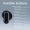 Mobilize In-Ear Wireless Bluetooth Earbuds Draadloze Oordopjes Zwart