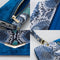Mobilize - iPhone 11 Pro Max Hoesje - Velvet Clutch Case Slangen Blauw