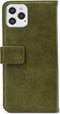 Mobilize - iPhone 12 Hoesje - Elite Gelly Wallet Book Case Groen