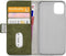Mobilize - iPhone 12 Hoesje - Elite Gelly Wallet Book Case Groen