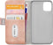 Mobilize - iPhone 12 Hoesje - Elite Gelly Wallet Book Case Licht Roze