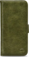 Mobilize - iPhone 12 mini Hoesje - Elite Gelly Wallet Book Case Groen