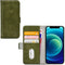 Mobilize - iPhone 12 mini Hoesje - Elite Gelly Wallet Book Case Groen