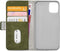 Mobilize - iPhone 12 mini Hoesje - Elite Gelly Wallet Book Case Groen