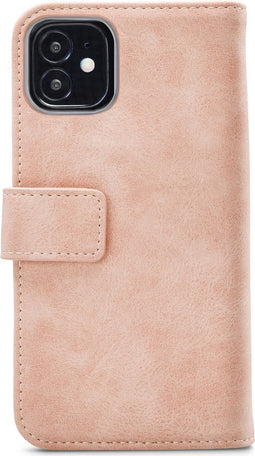 Mobilize - iPhone 12 mini Hoesje - Elite Gelly Wallet Book Case Licht Roze