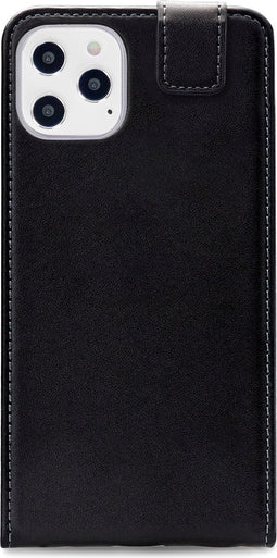 Mobilize - iPhone 12 Pro Max Hoesje - Classic Gelly Flip Case Zwart