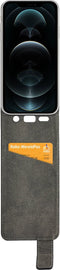 Mobilize - iPhone 12 Pro Max Hoesje - Classic Gelly Flip Case Zwart