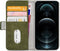 Mobilize - iPhone 12 Pro Max Hoesje - Elite Gelly Wallet Book Case Groen
