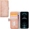 Mobilize - iPhone 12 Pro Max Hoesje - Elite Gelly Wallet Book Case Licht Roze