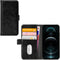 Mobilize - iPhone 12 Pro Max Hoesje - Elite Gelly Wallet Book Case Zwart