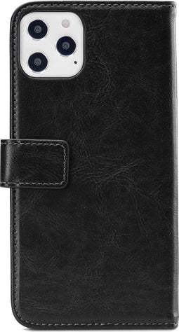 Mobilize - iPhone 12 Pro Max Hoesje - Elite Gelly Wallet Book Case Zwart