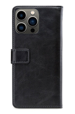 Mobilize - iPhone 13 Pro Hoesje - Elite Gelly Wallet Book Case Zwart