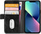 Mobilize - iPhone 13 Pro Hoesje - Elite Gelly Wallet Book Case Zwart