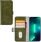 Mobilize - iPhone 13 Pro Max Hoesje - Elite Gelly Wallet Book Case Groen