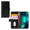 Mobilize - iPhone 13 Pro Max Hoesje - Elite Gelly Wallet Book Case Zwart