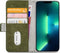 Mobilize - iPhone 13 Pro Max Hoesje - Elite Gelly Wallet Book Case Groen