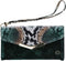 Mobilize - iPhone 6 / 6s Hoesje - Velvet Clutch Case Slangen Groen