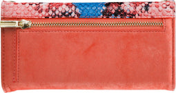 Mobilize - iPhone SE (2022) / SE (2020) / 8 / 7 Hoesje - Velvet Clutch Case Slangen Roze