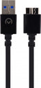 Mobilize Kabel USB-A naar Micro USB 3.0 1 meter Zwart