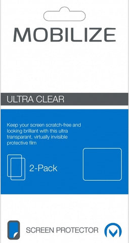 Mobilize Kunststof Ultra-Clear Screenprotector voor Google Nexus 6 2-Pack
