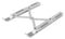 Mobilize Laptop aard | Mobilize Stand - Zilver Universeel