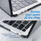 Mobilize Laptophoes geschikt voor Apple MacBook Pro 16 Inch (2021-2024) Hoes Hardshell Laptopcover MacBook Case | Mobilize Protection Cover - Transparant / Zwart - Model A2485 / A2780 / A2991 / A3186