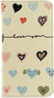 Mobilize Magnet Book Card Stand Case Huawei Ascend Y330 I Love You