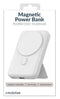 Mobilize Magnetic Wireless Magsafe Compatible PD Power Bank 10000mAh 15W White
