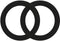 Mobilize Magsafe Compatible Metal Ring Black (2-Pack)
