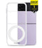 Mobilize Naked Protection Doorzichtig Telefoonhoesje geschikt voor Samsung Galaxy Z Flip 4 MagSafe Hoesje Hardcase Backcover Shockproof - Transparant