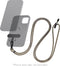 Mobilize Nylon Universeel Telefoonkoord Verstelbaar - Bruin / Blauw