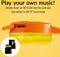 Mobilize Over Ear Kinder Koptelefoon | Max. 85 dB | Bluetooth 5.3 | Aux-Kabel | Tijger Ontwerp | Oranje