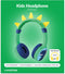 Mobilize Over Ear Kinder Koptelefoon | Max. 85 dB | Bluetooth 5.3 | Aux-Kabel | Dino Ontwerp | Groen