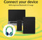 Mobilize Over Ear Kinder Koptelefoon | Max. 85 dB | Bluetooth 5.3 | Aux-Kabel | Dino Ontwerp | Groen